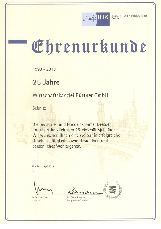 IHK 25 Jahre